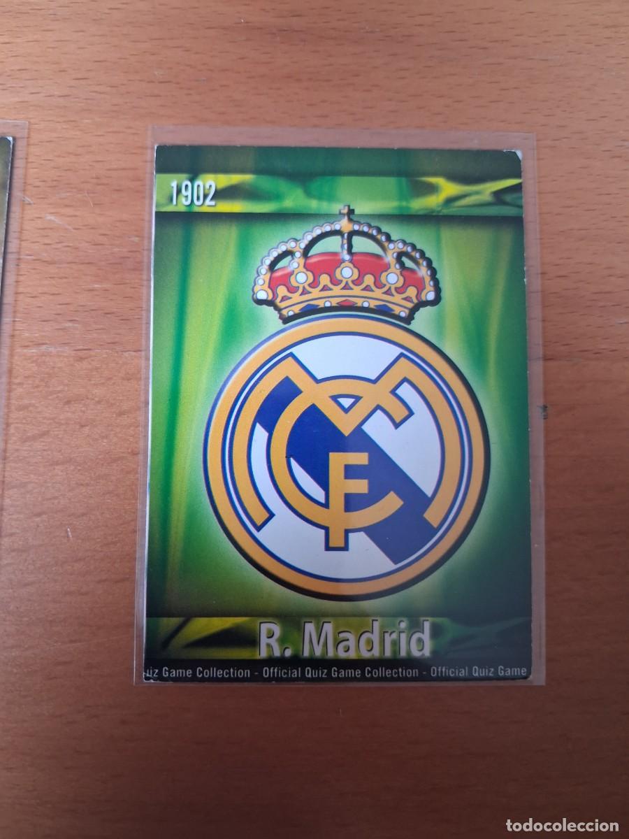 Figurine di Calcio: Mundicromo Official Quiz Game Collection 2009 2010 Real Madrid 28 Escudo Mate