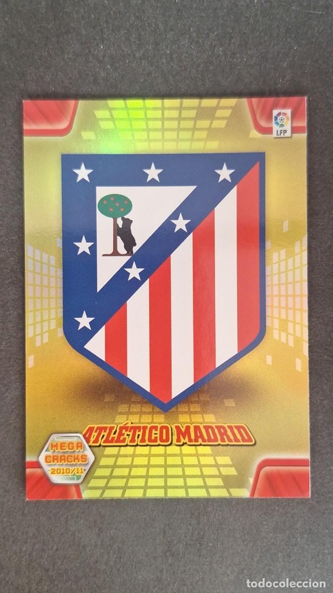 Figurine di Calcio: L1 ESCUDO ATLETICO DE MADRID 37 PANINI MEGACRACKS 2010 2011 10 11