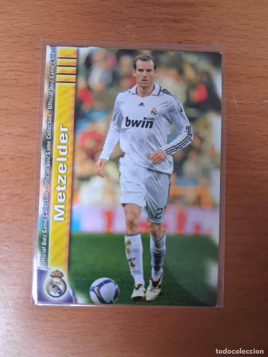 Cromos de f&uacute;tbol: Mundicromo Official Quiz Game Collection 2009 2010 Real Madrid 36 Metzelder