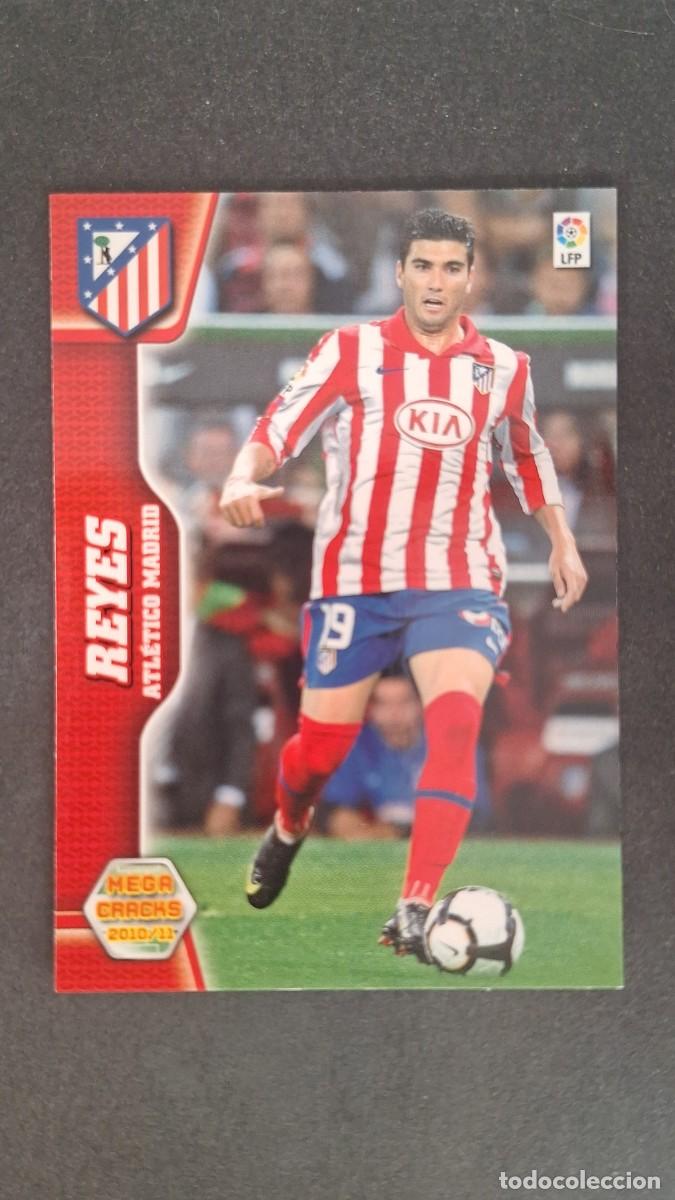 Cromos de F&uacute;tbol: L1 REYES ATLETICO DE MADRID 50 PANINI MEGACRACKS 2010 2011 10 11