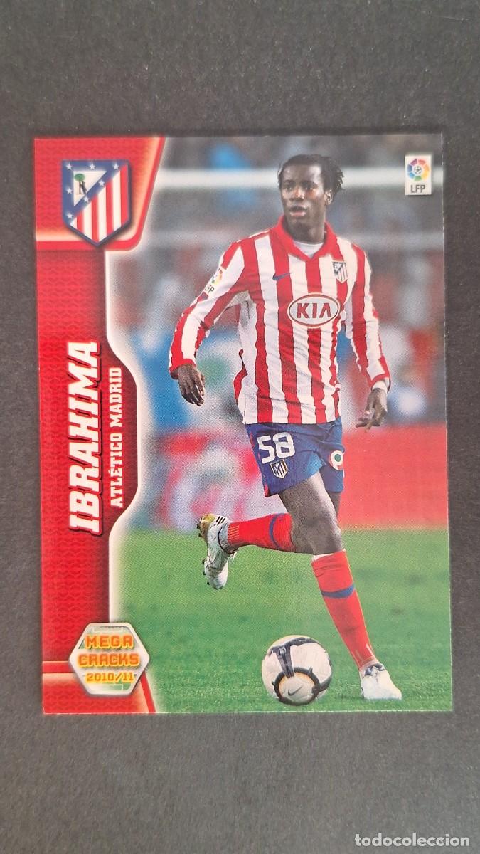 Cromos de F&uacute;tbol: L1 IBRAHIMA ATLETICO DE MADRID 52 PANINI MEGACRACKS 2010 2011 10 11