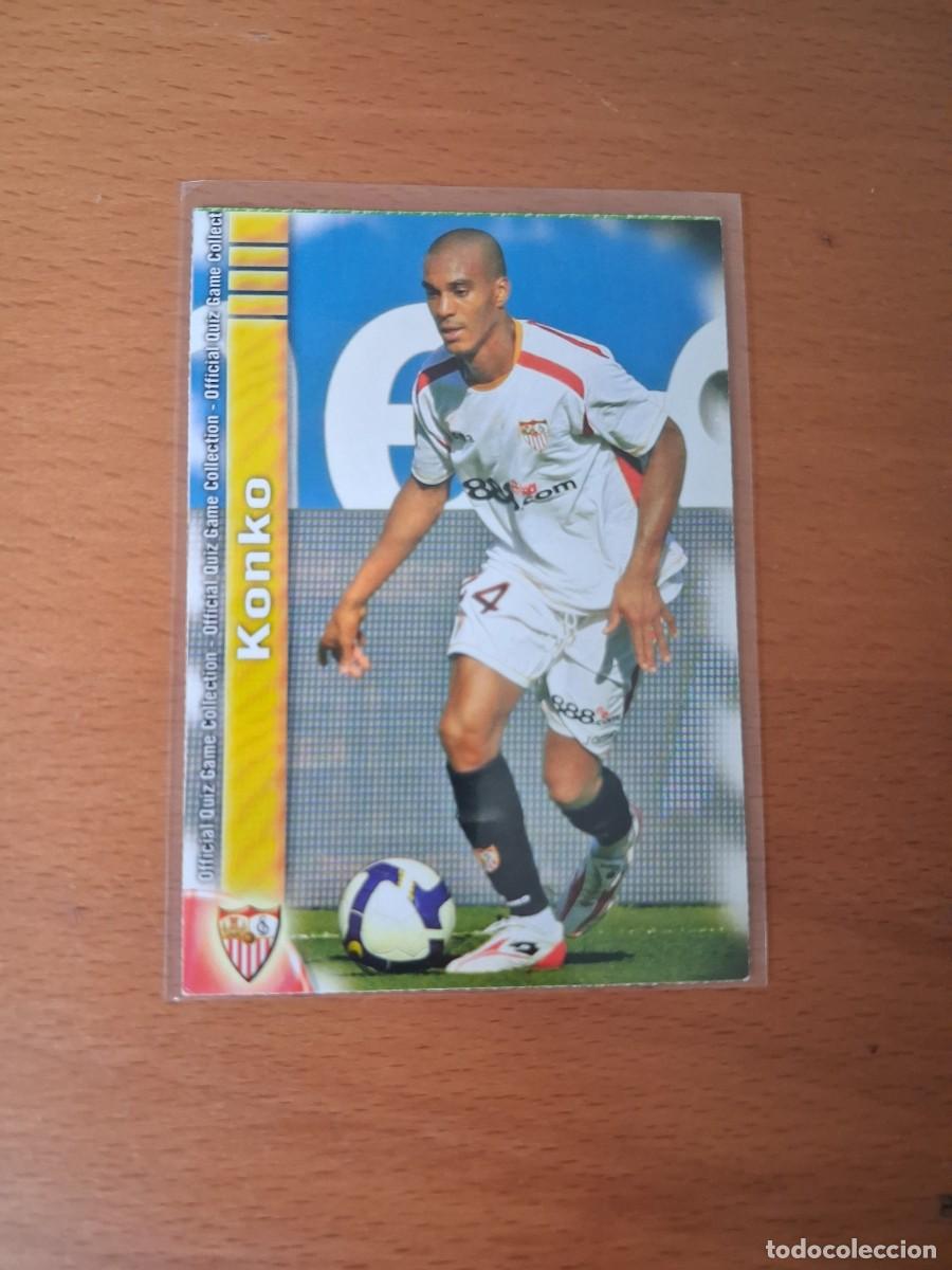 Cromos de f&uacute;tbol: Mundicromo Official Quiz Game Collection 2009 2010 Sevilla FC 60 Konko