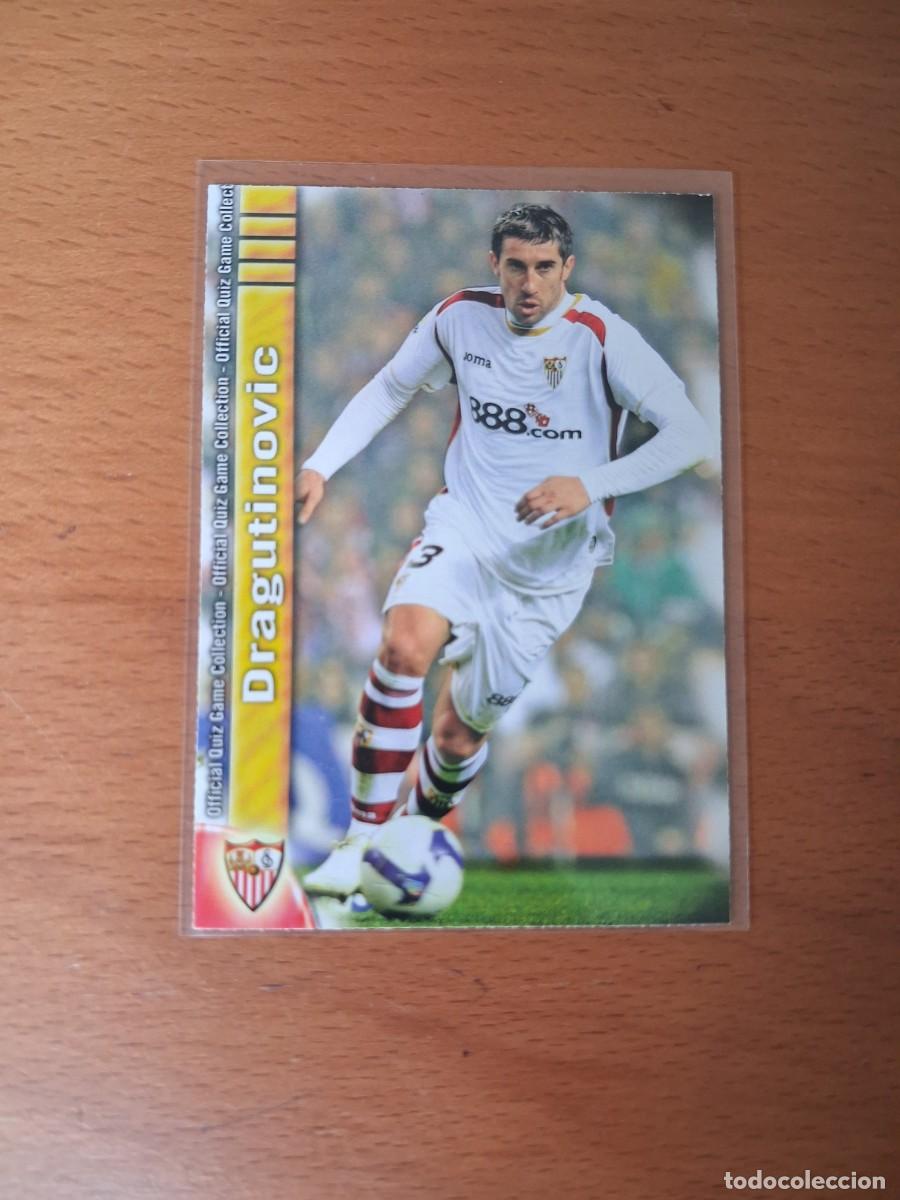 Cromos de f&uacute;tbol: Mundicromo Official Quiz Game Collection 2009 2010 Sevilla FC 64 Dragutinovic