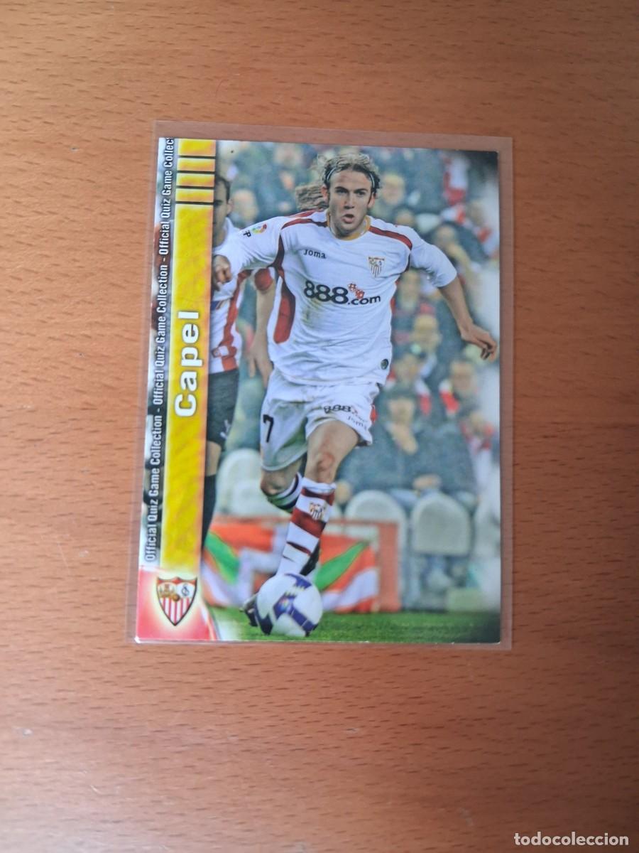 Figurine di Calcio: Mundicromo Official Quiz Game Collection 2009 2010 Sevilla FC 72 Capel