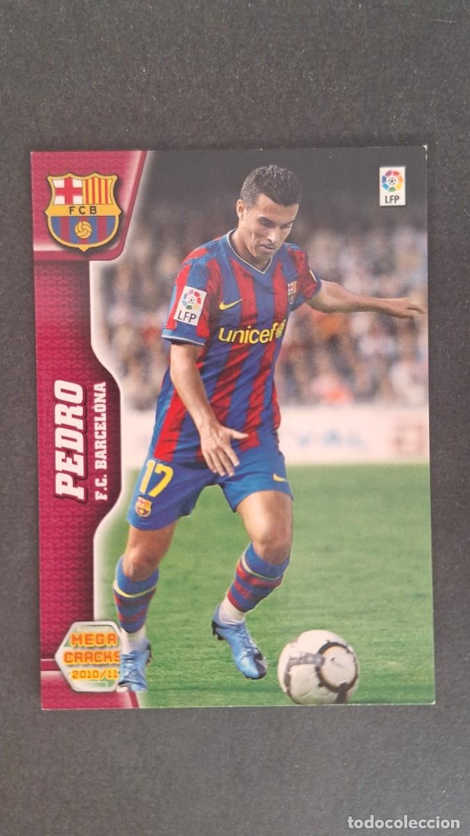 Figurine di Calcio: L1 PEDRO F. C. BARCELONA 72 PANINI MEGACRACKS 2010 2011 10 11