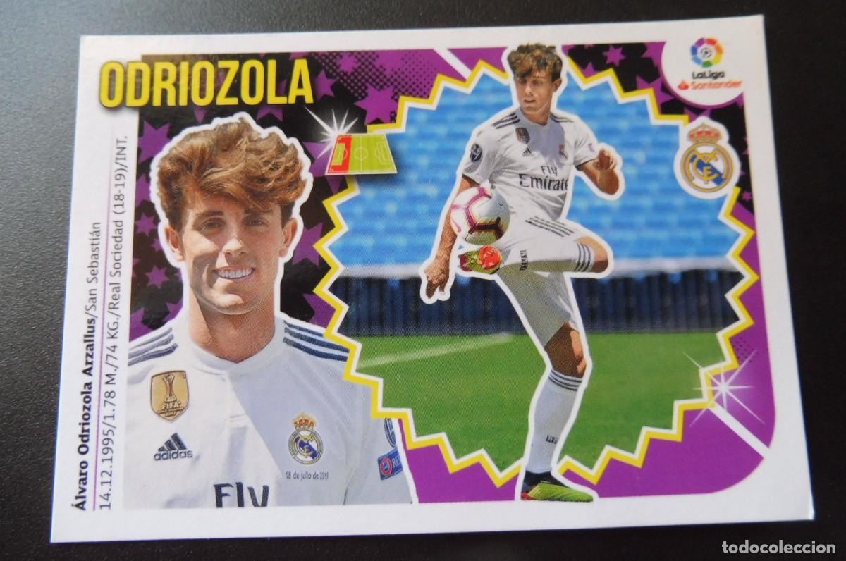 Cromos de F&uacute;tbol: CROMO PANINI - LIGA SANTANDER 2018/19 ESTE - REAL MADRID N&Uacute;M 7 - ODRIOZOLA