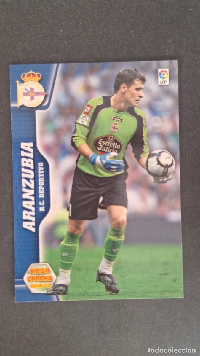 Cartes &agrave; collectionner de Football: L1 ARANZUBIA DEPORTIVO DE LA CORU&Ntilde;A 74 PANINI MEGACRACKS 2010 2011 10 11