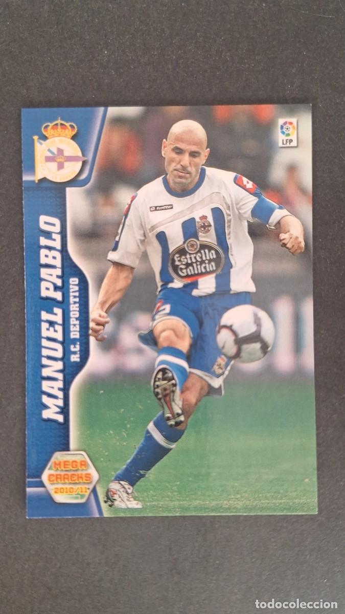 Cartes &agrave; collectionner de Football: L1 MANUEL PABLO DEPORTIVO DE LA CORU&Ntilde;A 75 PANINI MEGACRACKS 2010 2011 10 11