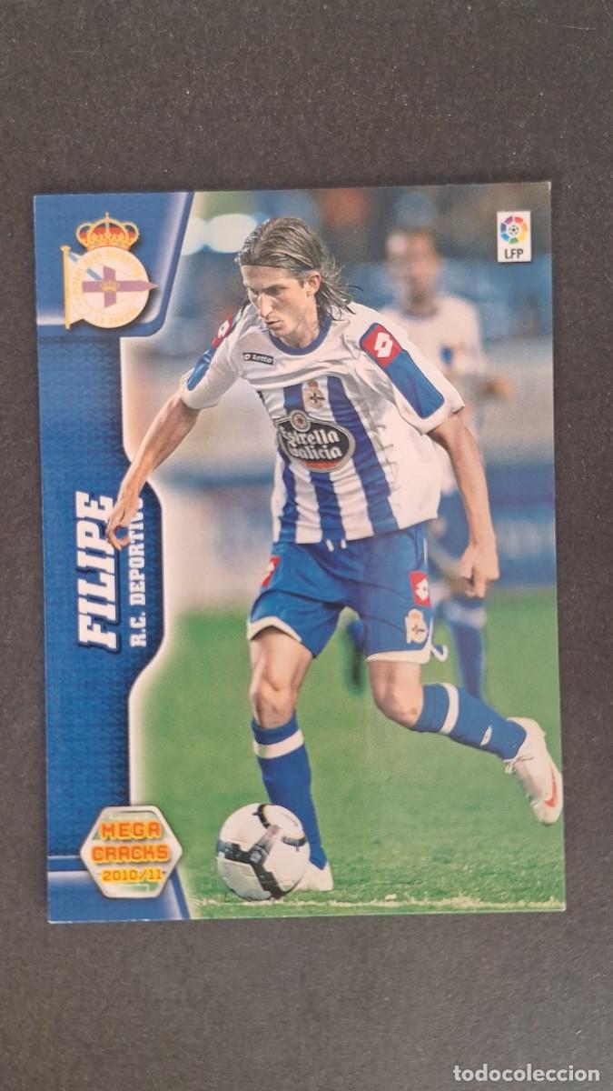 Cartes &agrave; collectionner de Football: L1 FILIPE DEPORTIVO DE LA CORU&Ntilde;A 77 PANINI MEGACRACKS 2010 2011 10 11