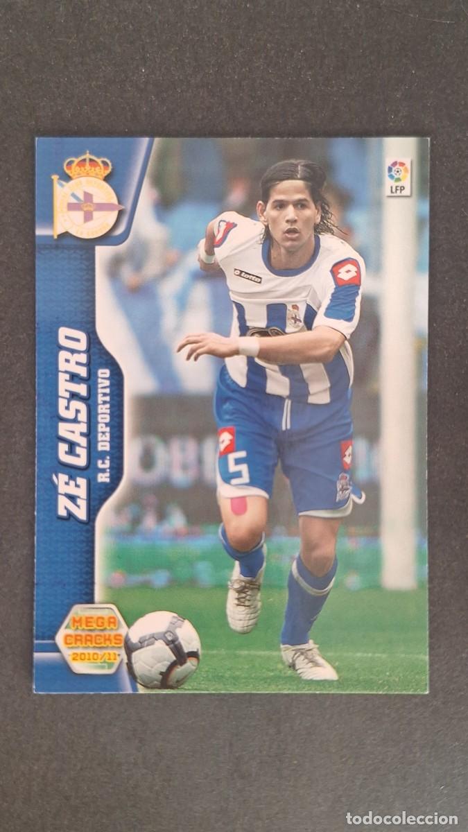 Cartes &agrave; collectionner de Football: L1 ZE CASTRO DEPORTIVO DE LA CORU&Ntilde;A 80 PANINI MEGACRACKS 2010 2011 10 11