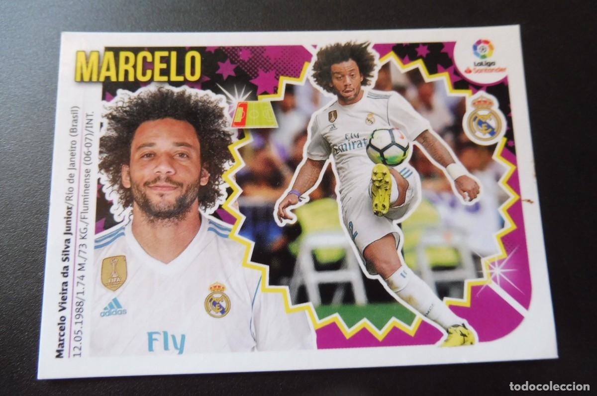 Cartes &agrave; collectionner de Football: CROMO PANINI - LIGA SANTANDER 2018/19 ESTE - REAL MADRID N&Uacute;M 7A - MARCELO