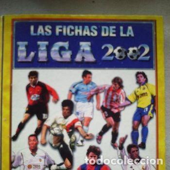 Cartes &agrave; collectionner de Football: LOTE 216 FICHAS LIGA 2002 Primera Division Temporada 2001 2002 Cromos Real Madrid Depor PEIFER