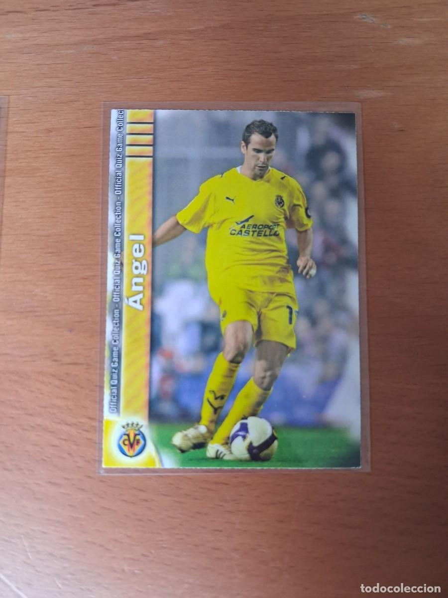 Cromos de f&uacute;tbol: Mundicromo Official Quiz Game Collection 2009 2010 Villarreal CF 114 Angel