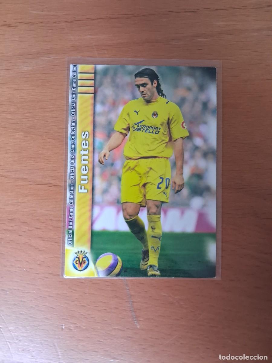Cromos de f&uacute;tbol: Mundicromo Official Quiz Game Collection 2009 2010 Villarreal CF 116 Fuentes