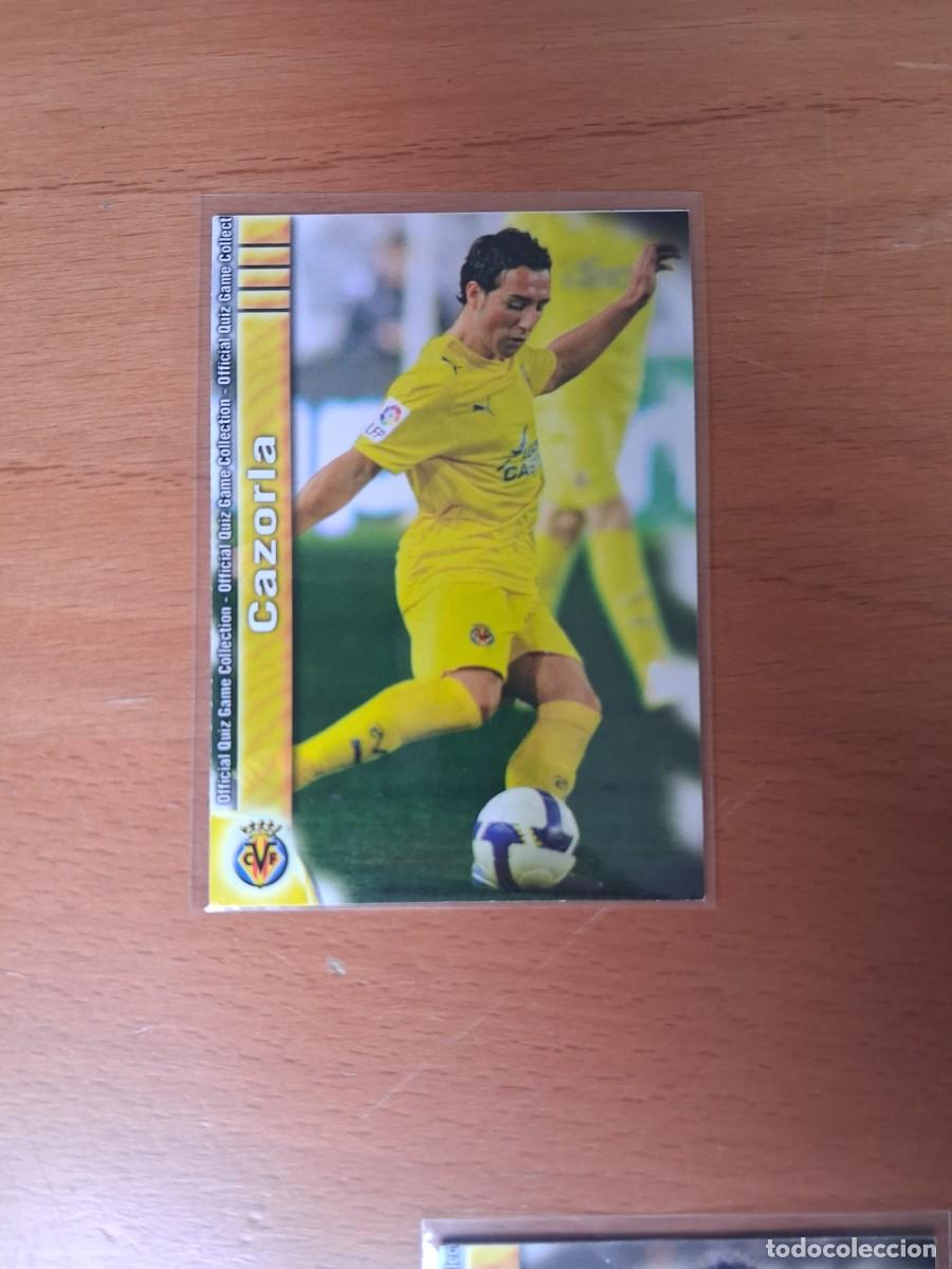 Cromos de f&uacute;tbol: Mundicromo Official Quiz Game Collection 2009 2010 Villarreal CF 122 Cazorla