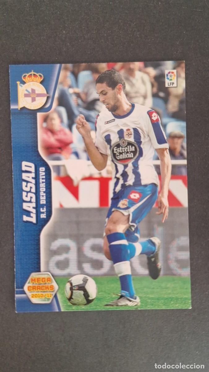 Cromos de f&uacute;tbol: L1 LASSAD DEPORTIVO DE LA CORU&Ntilde;A 90 PANINI MEGACRACKS 2010 2011 10 11