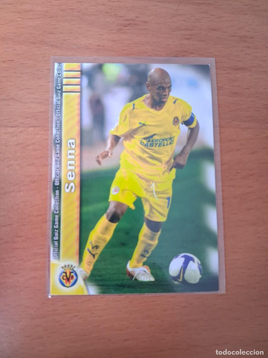 Cromos de f&uacute;tbol: Mundicromo Official Quiz Game Collection 2009 2010 Villarreal CF 124 Senna