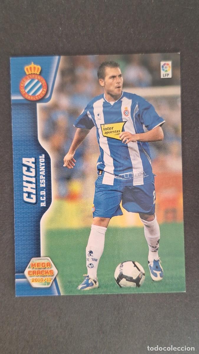 Cromos de f&uacute;tbol: L1 CHICA R. C. D. ESPA&Ntilde;OL 93 PANINI MEGACRACKS 2010 2011 10 11