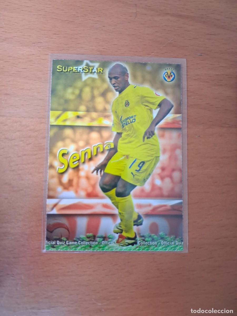 Cromos de f&uacute;tbol: Mundicromo Official Quiz Game Collection 2009 2010 Villarreal CF Superstar 133 Senna