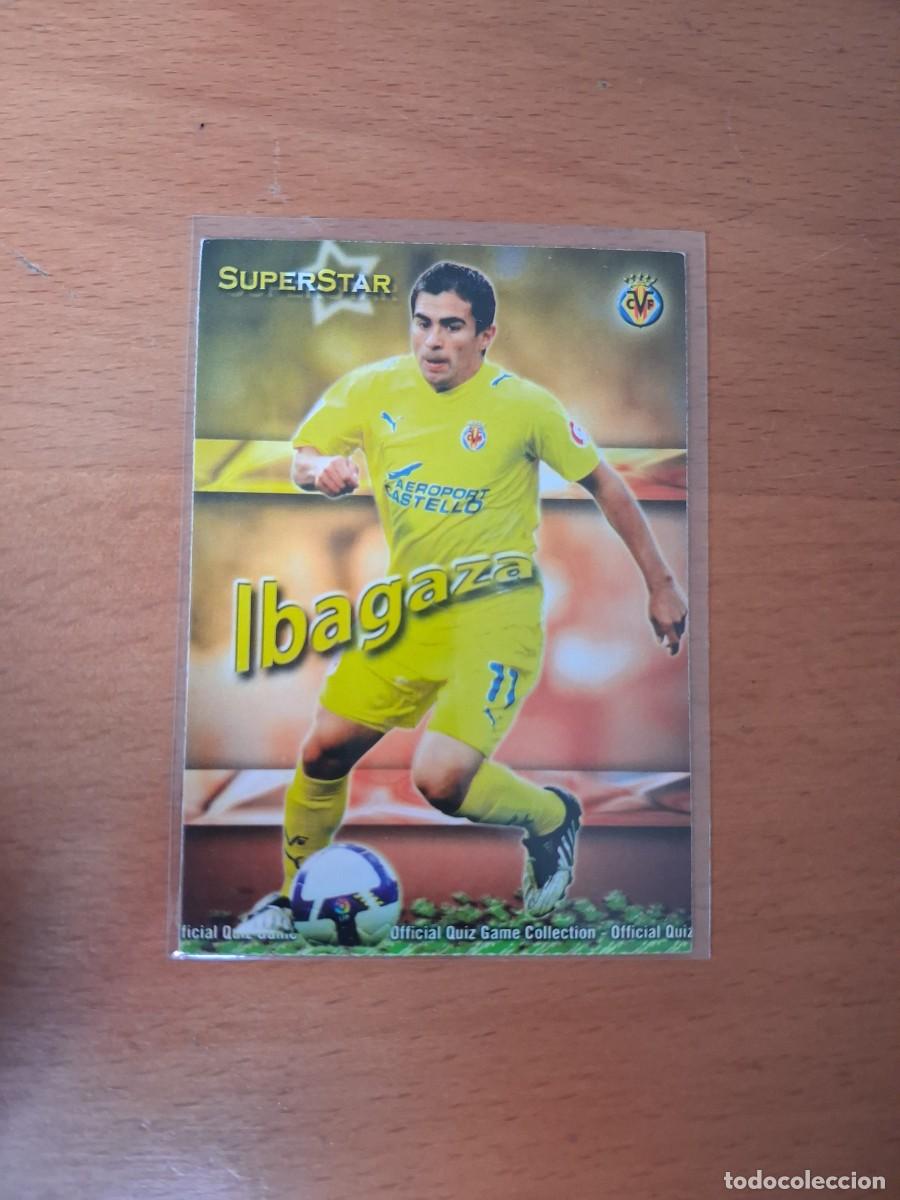 Cromos de f&uacute;tbol: Mundicromo Official Quiz Game Collection 2009 2010 Villarreal CF Superstar 134 Ibagaza