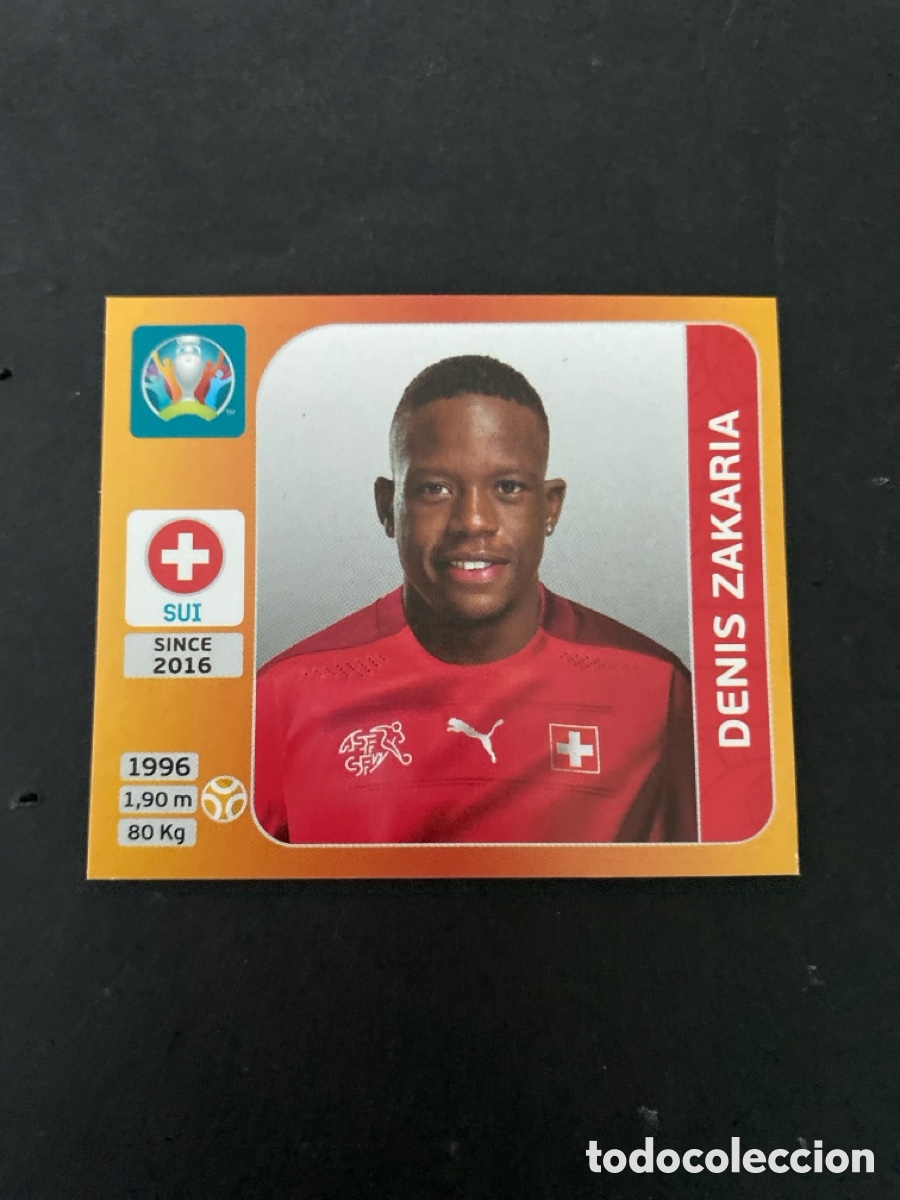 Cromos de f&uacute;tbol: Cromo Mundial Euro 2020 Suiza N* 59
