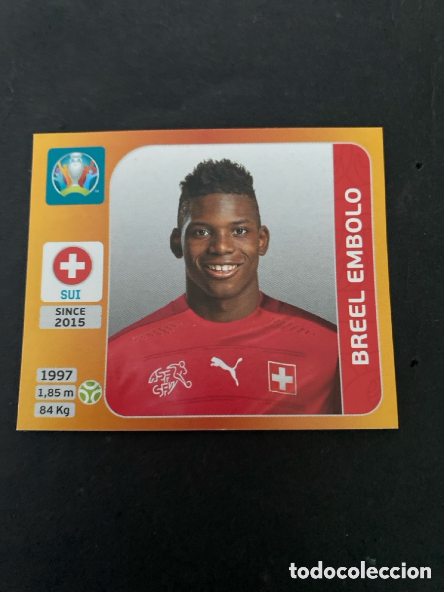 Cromos de f&uacute;tbol: Cromo Mundial Euro 2020 Suiza N* 61