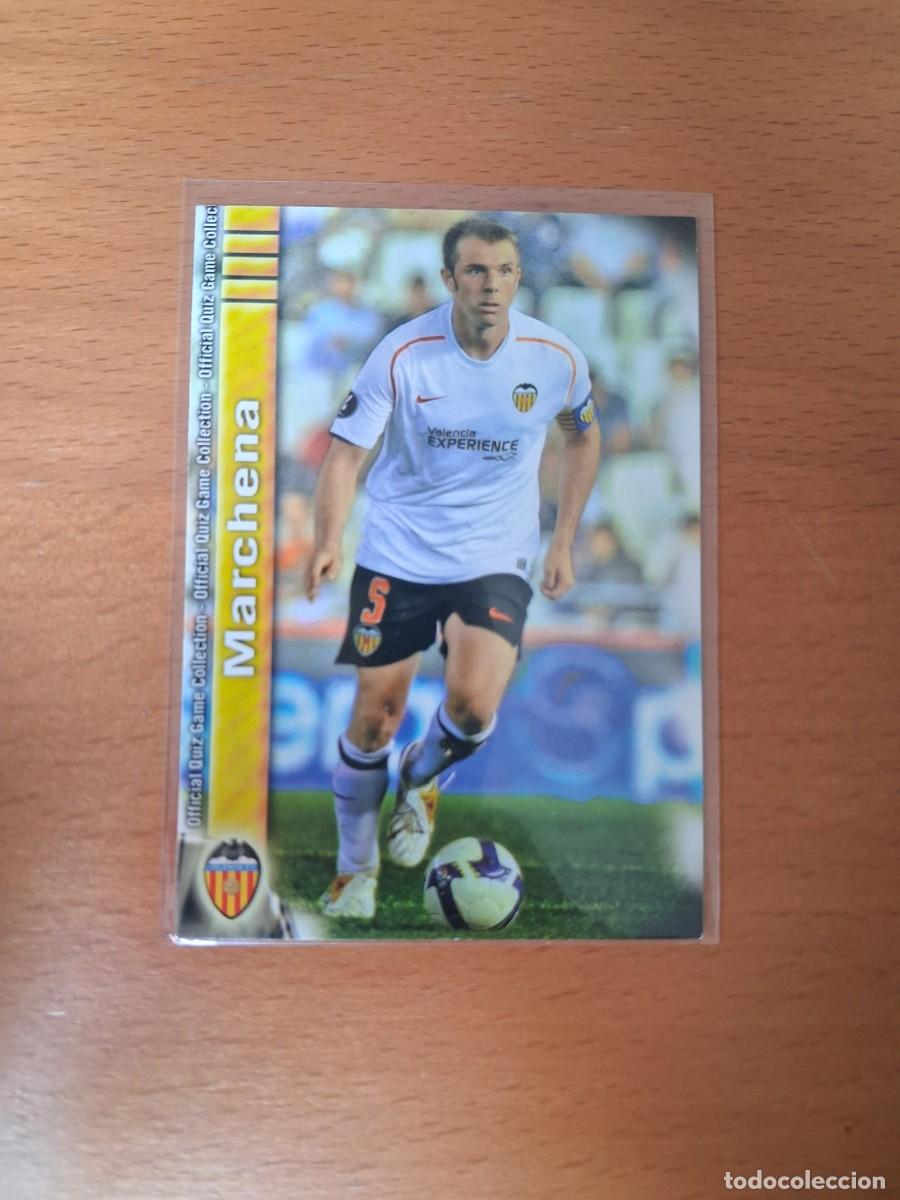 Cromos de f&uacute;tbol: Mundicromo Official Quiz Game Collection 2009 2010 Valencia CF 143 Marchena