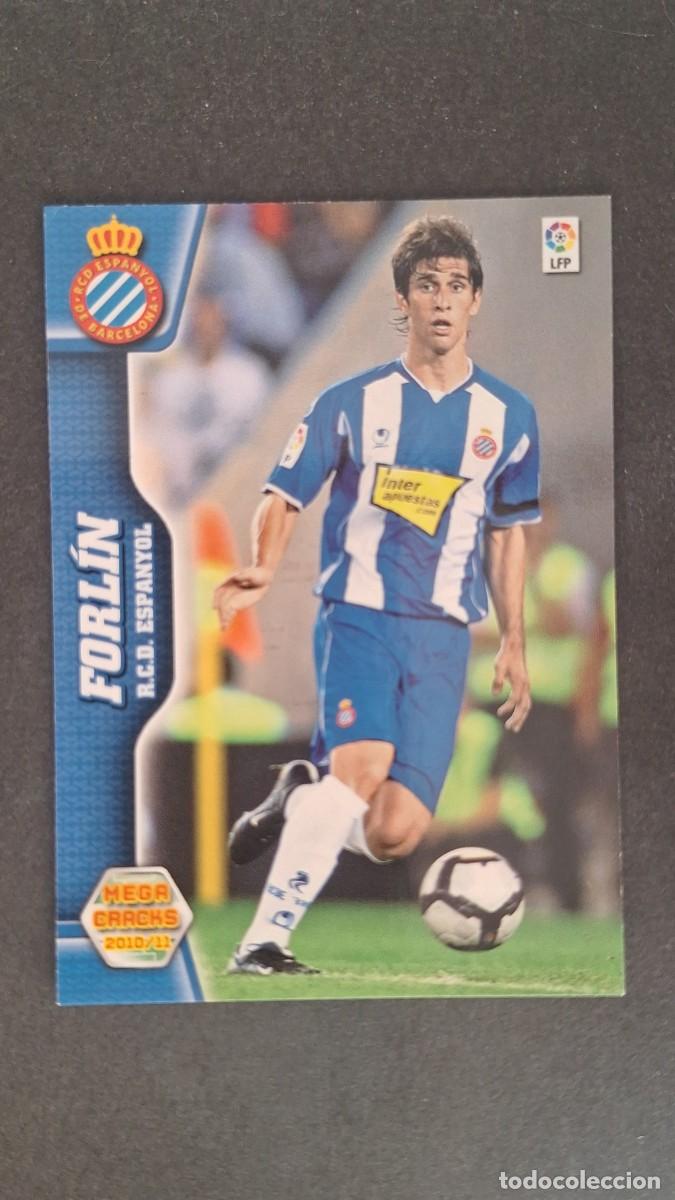 Cromos de f&uacute;tbol: L1 FORLIN R. C. D. ESPA&Ntilde;OL 98 PANINI MEGACRACKS 2010 2011 10 11