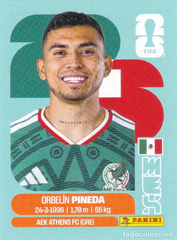 Cromos de f&uacute;tbol: FIFA WORLD CUP 2026 * PINEDA N&ordm; 11 * DE MEXICO - NUEVO DE SOBRE (A-18)