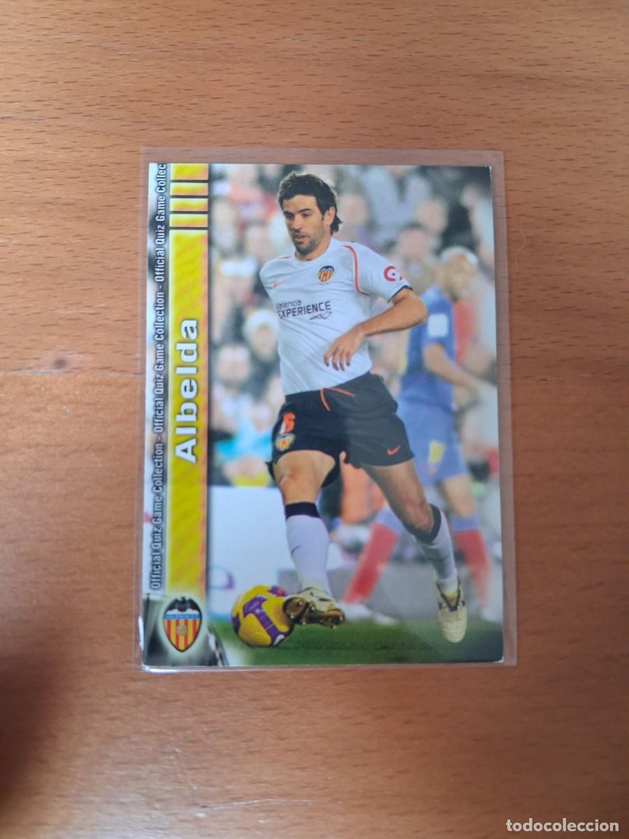 Cromos de Futebol: Mundicromo Official Quiz Game Collection 2009 2010 Valencia CF 149 Albelda