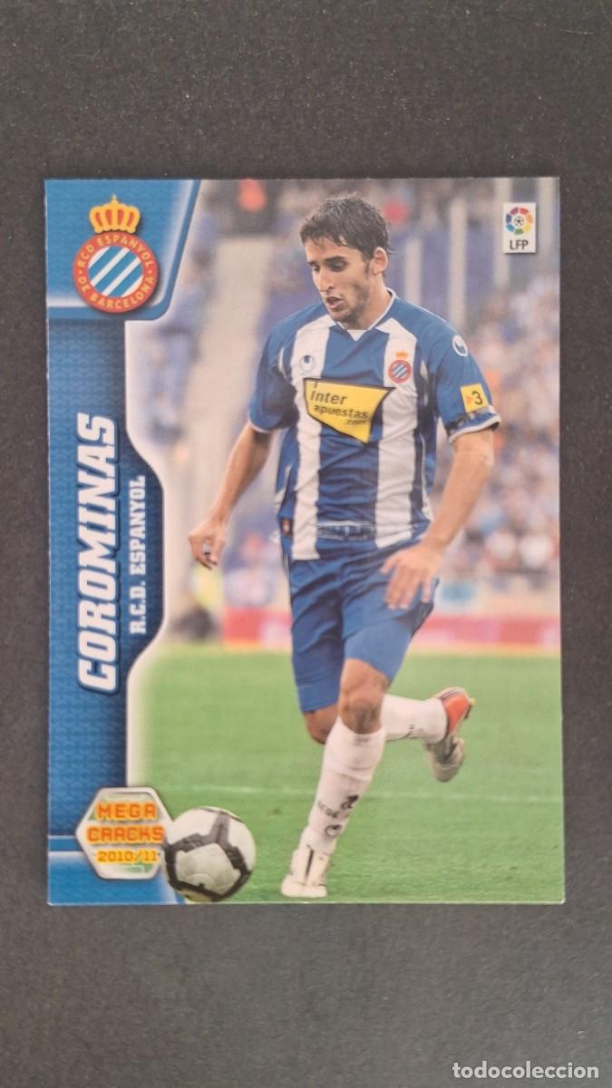 Cromos de Futebol: L1 COROMINAS R. C. D. ESPA&Ntilde;OL 104 PANINI MEGACRACKS 2010 2011 10 11