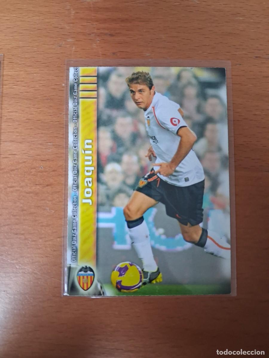 Cromos de Futebol: Mundicromo Official Quiz Game Collection 2009 2010 Valencia CF 155 Joaquin