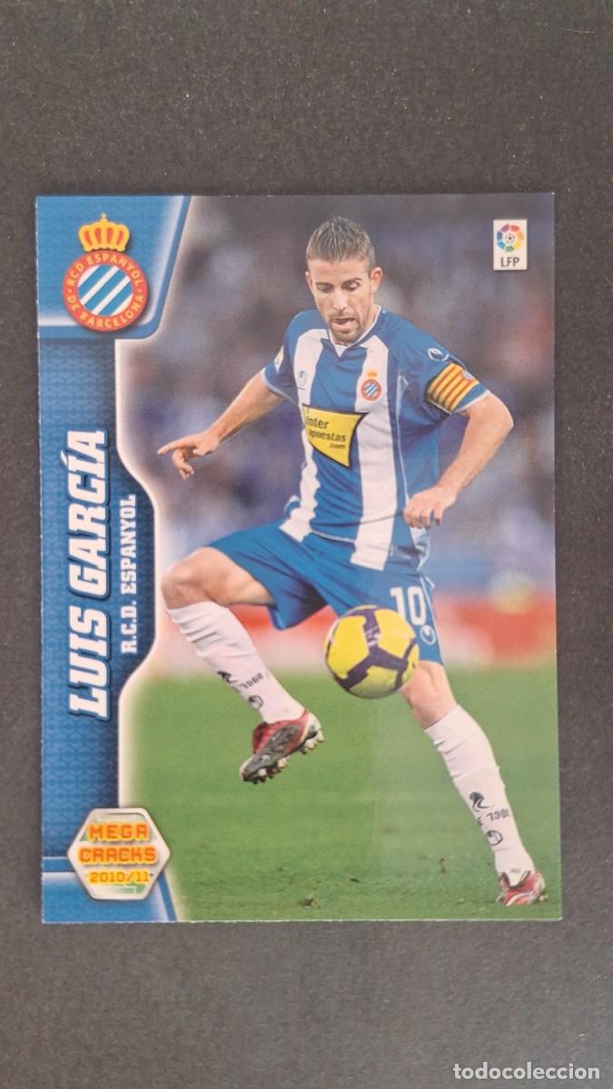 Cromos de Futebol: L1 LUIS GARCIA R. C. D. ESPA&Ntilde;OL 105 PANINI MEGACRACKS 2010 2011 10 11