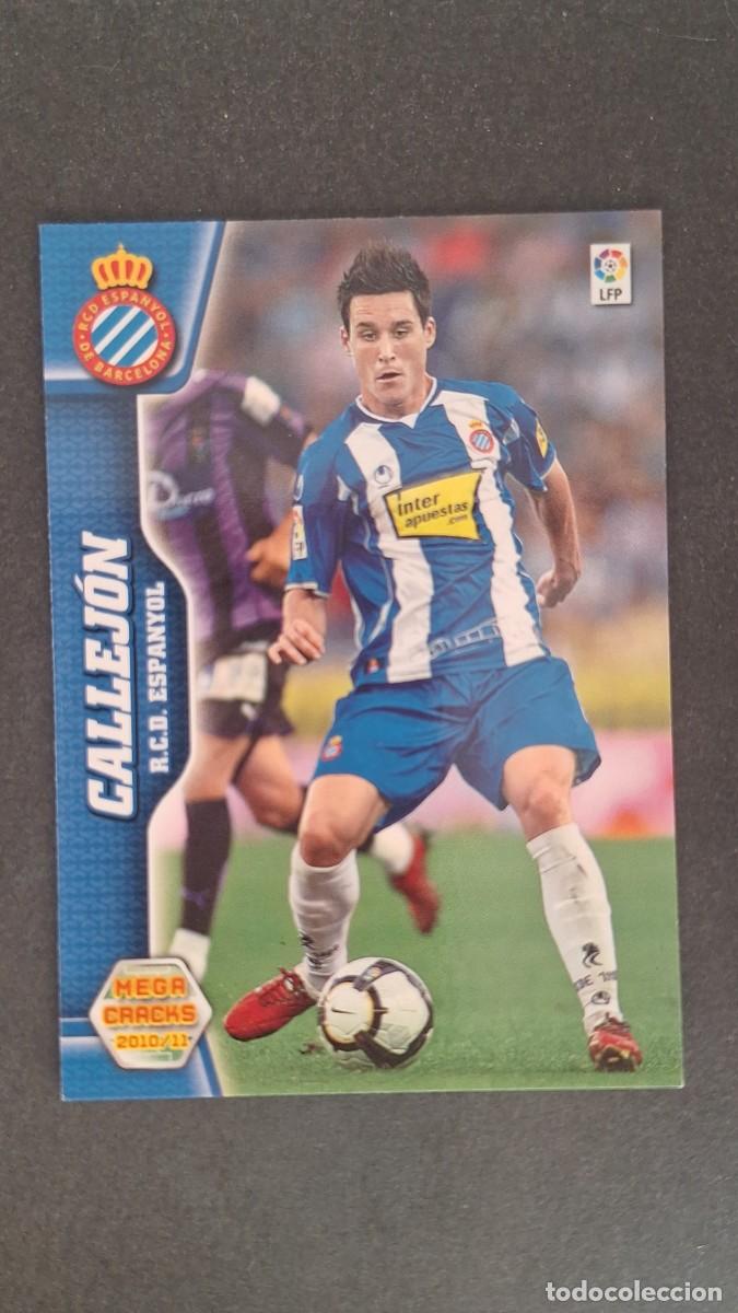 Cromos de Futebol: L1 CALLEJON R. C. D. ESPA&Ntilde;OL 106 PANINI MEGACRACKS 2010 2011 10 11