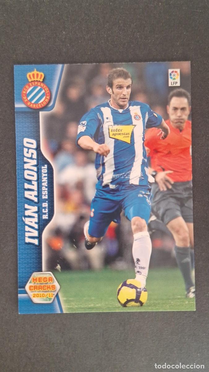 Figurine di Calcio: L1 IVAN ALONSO R. C. D. ESPA&Ntilde;OL 108 PANINI MEGACRACKS 2010 2011 10 11