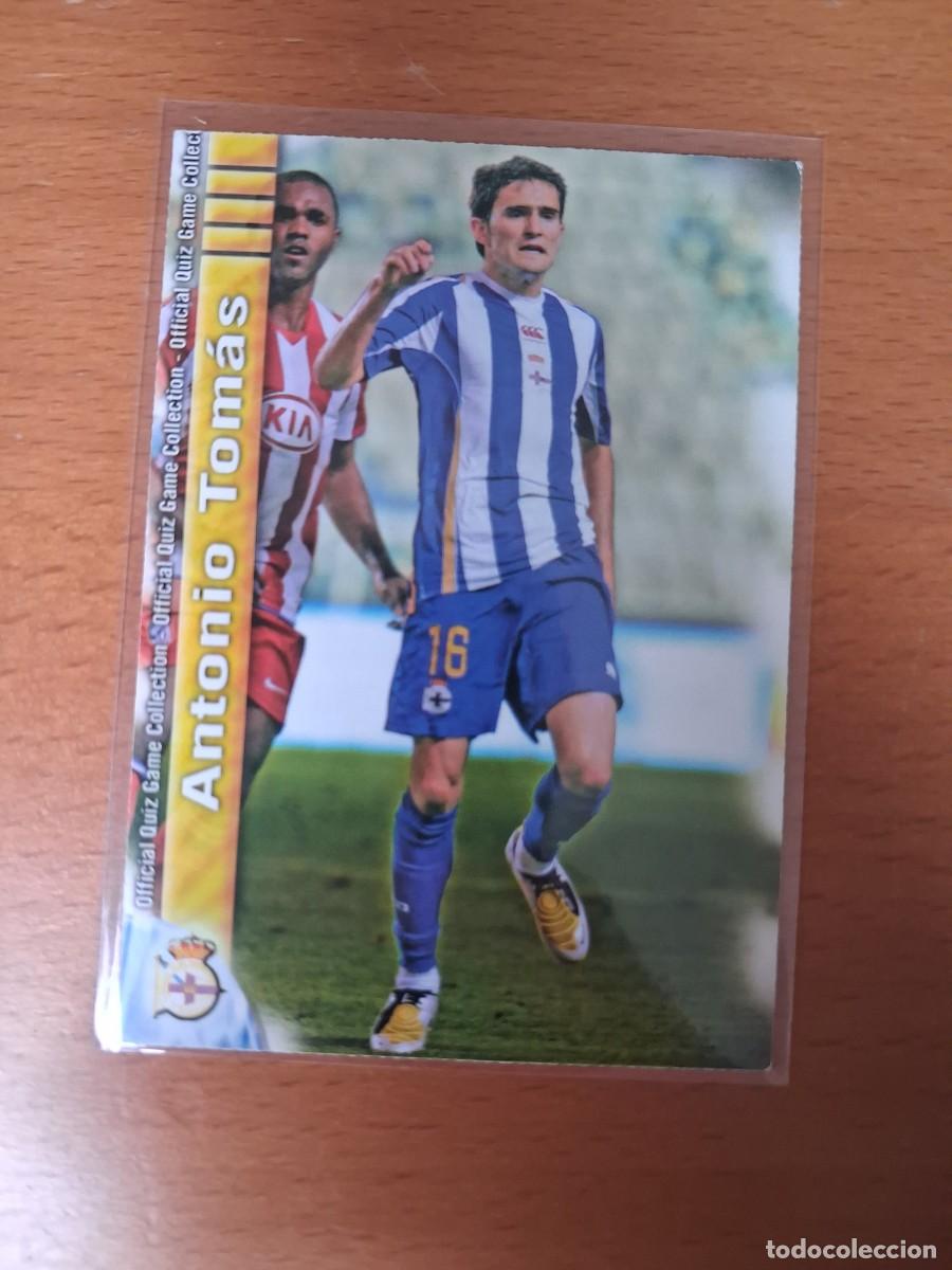 Figurine di Calcio: Mundicromo Official Quiz Game Collection 2009 2010 RC Deportivo 171 Antonio Tomas