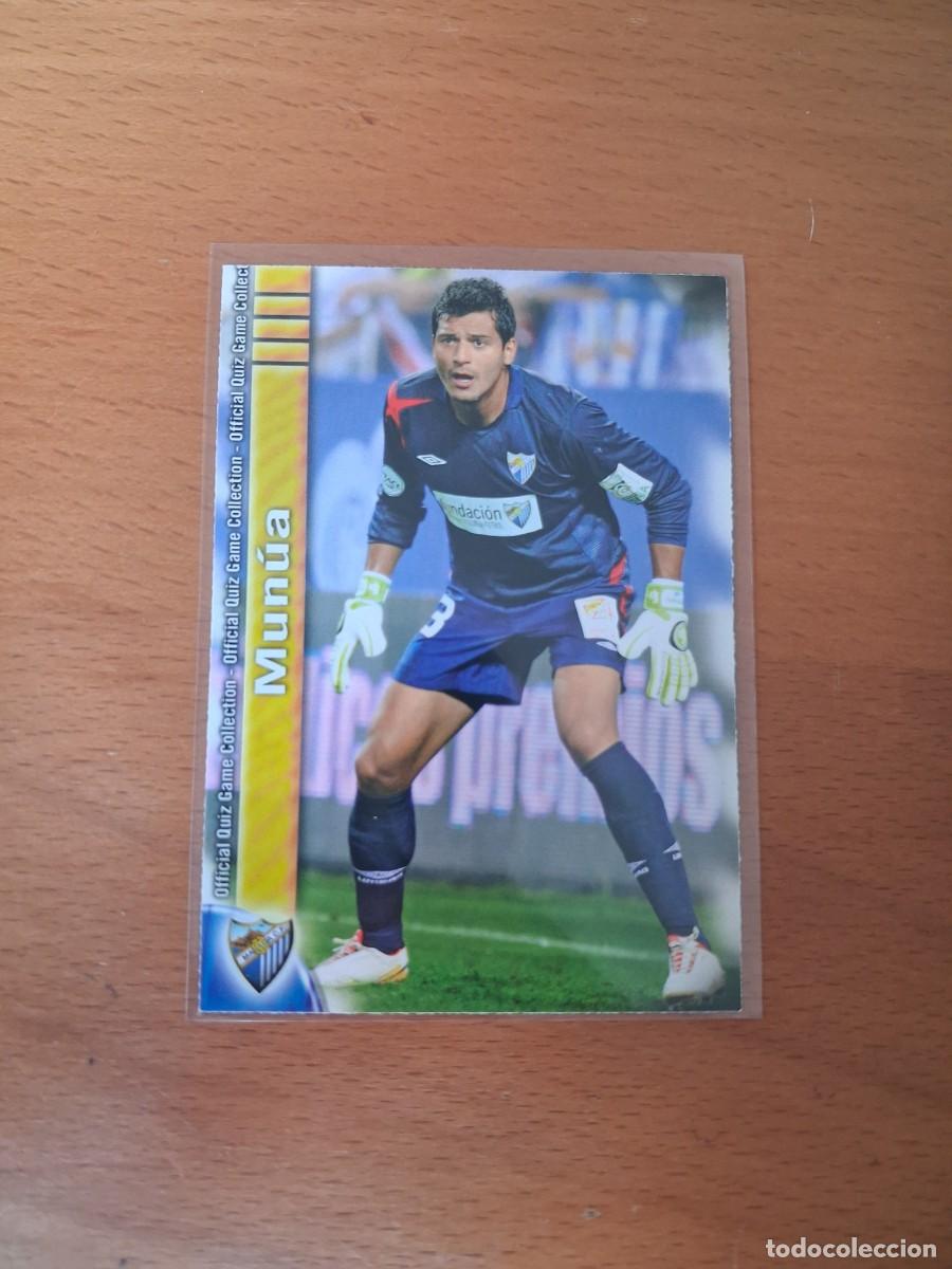 Cromos de Futebol: Mundicromo Official Quiz Game Collection 2009 2010 Malaga CF 194 Munua