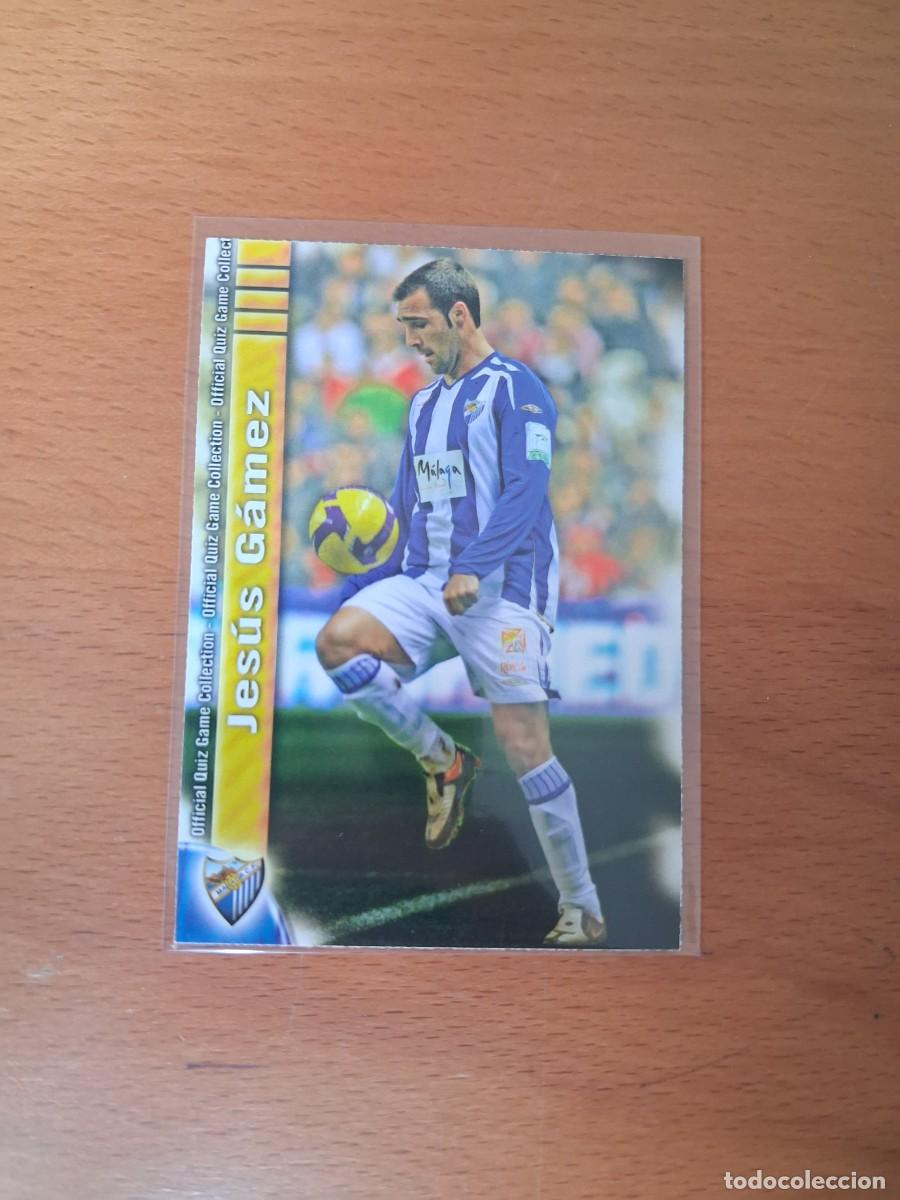 Cromos de Futebol: Mundicromo Official Quiz Game Collection 2009 2010 Malaga CF 199 Jesus Gamez