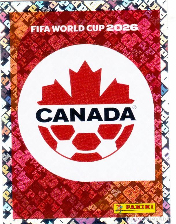 Cromos de Futebol: FIFA WORLD CUP 2026 * ESCUDO N&ordm; 1 * DE CANADA - NUEVO DE SOBRE (A-18)