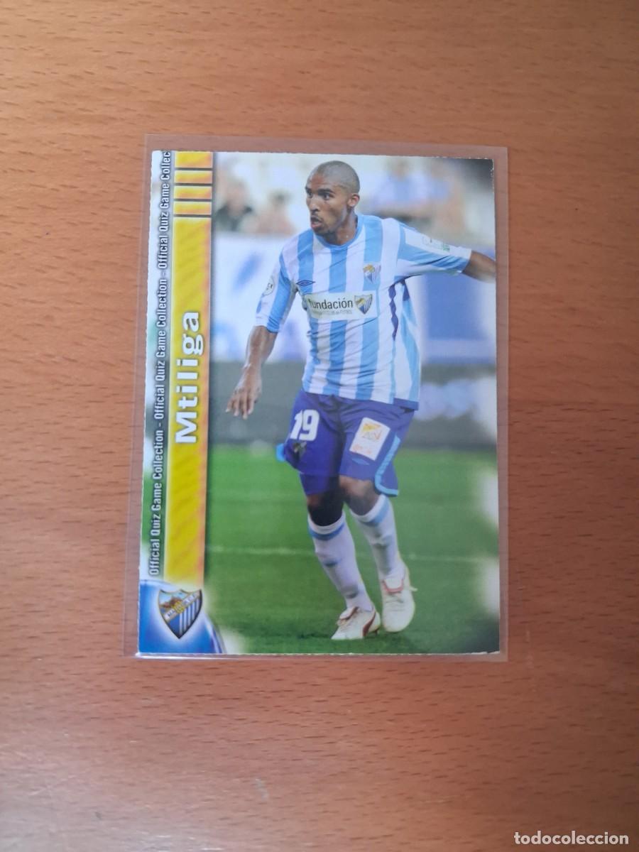 Cromos de Futebol: Mundicromo Official Quiz Game Collection 2009 2010 Malaga CF 203 Mtiliga