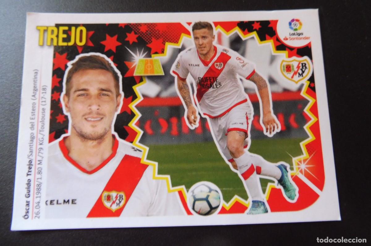 Figurine di Calcio: CROMO PANINI - LIGA SANTANDER 2018/19 ESTE - RAYO VALLECANO N&Uacute;M 12A - TREJO