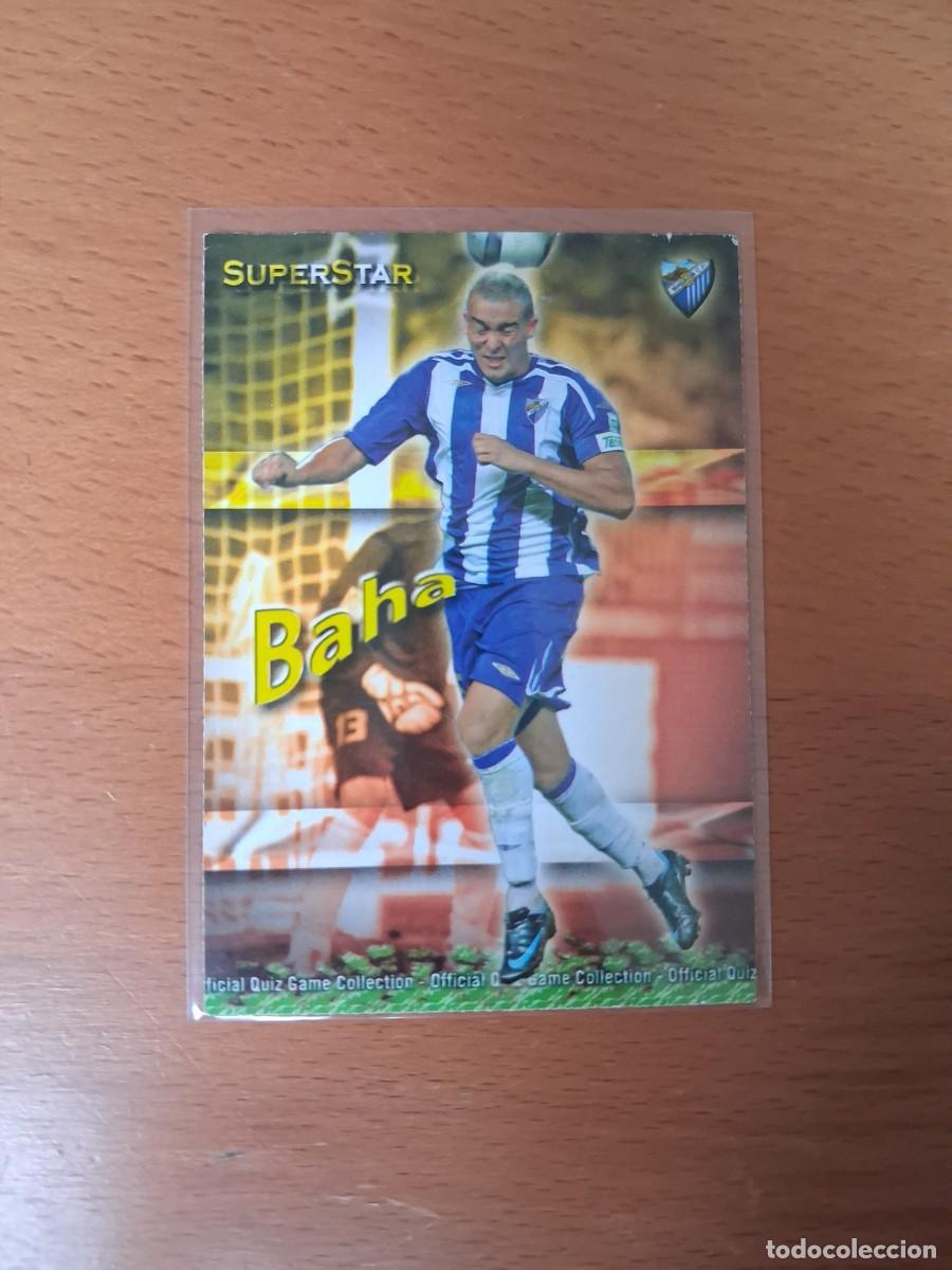 Figurine di Calcio: Mundicromo Official Quiz Game Collection 2009 2010 Malaga CF Superstar 216 Baha