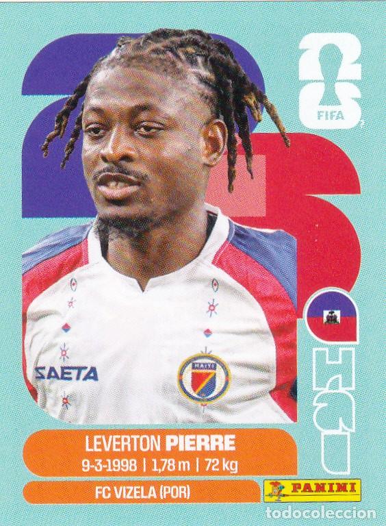 Fu&szlig;ball-Sticker: FIFA WORLD CUP 2026 * PIERRE N&ordm; 10 * DE HAITI - NUEVO DE SOBRE (A-18)