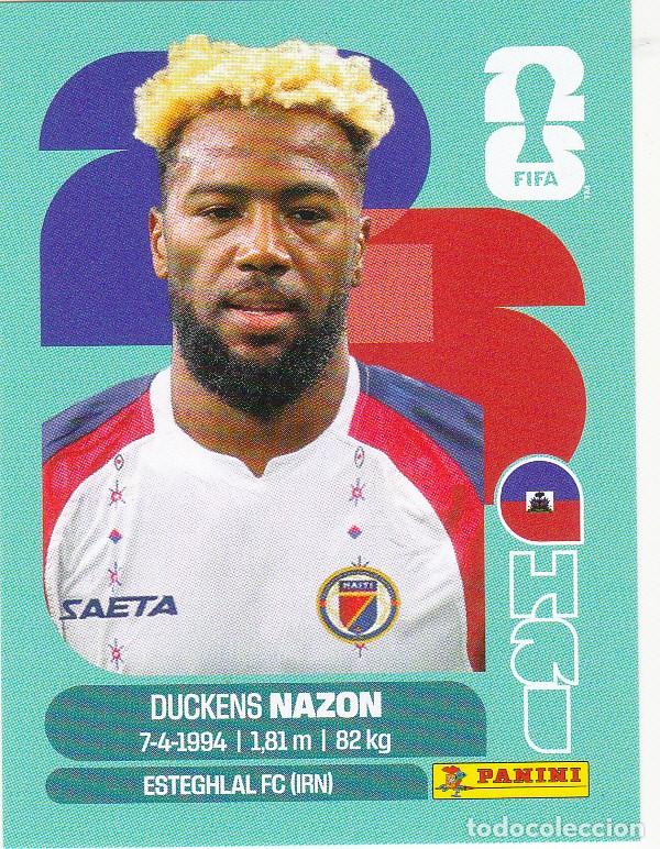 Cromos de F&uacute;tbol: FIFA WORLD CUP 2026 * NAZON N&ordm; 18 * DE HAITI - NUEVO DE SOBRE (A-18)