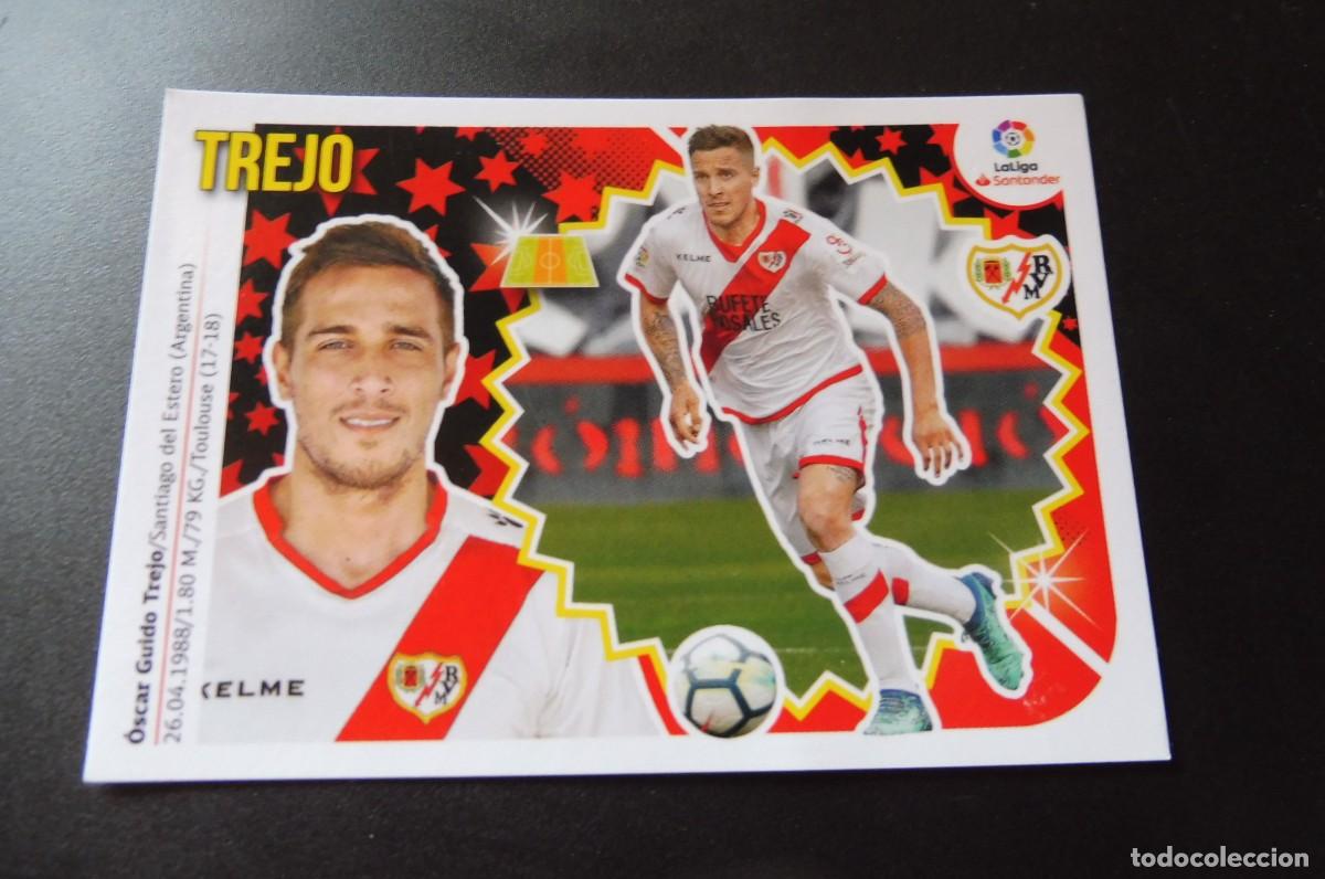 Cromos de F&uacute;tbol: CROMO PANINI - LIGA SANTANDER 2018/19 ESTE - RAYO VALLECANO N&Uacute;M 12A - TREJO