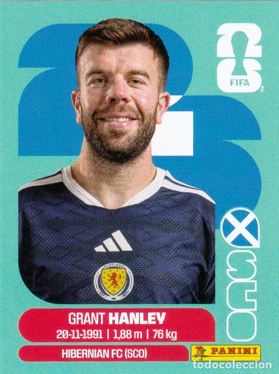 Cromos de F&uacute;tbol: FIFA WORLD CUP 2026 * HANLEY N&ordm; 10 * DE ESCOCIA - NUEVO DE SOBRE (A-18)