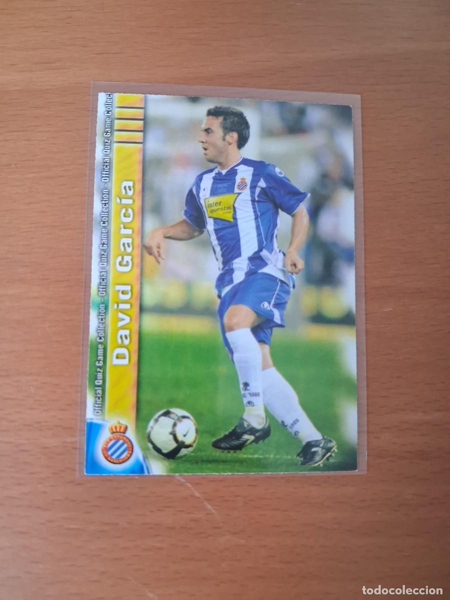 Cromos de F&uacute;tbol: Mundicromo Official Quiz Game Collection 2009 2010 RCD Espanyol 249 David Garcia