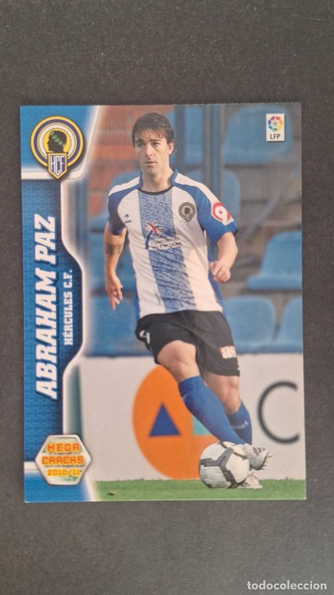 Fu&szlig;ball-Sticker: L1 ABRAHAM PAZ HERCULES C. F. 132 PANINI MEGACRACKS 2010 2011 10 11