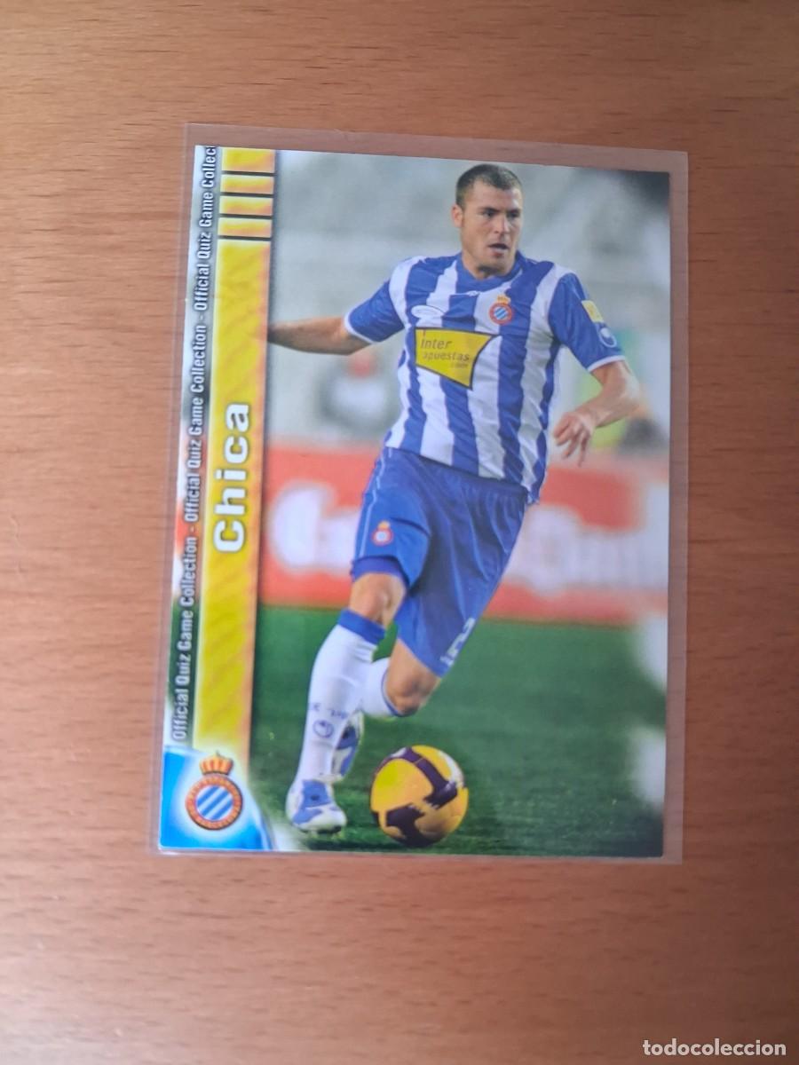 Fu&szlig;ball-Sticker: Mundicromo Official Quiz Game Collection 2009 2010 RCD Espanyol 253 Chica
