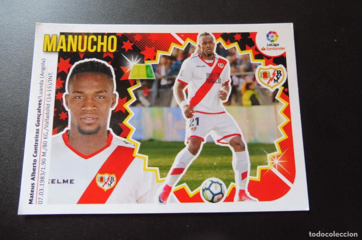 Fu&szlig;ball-Sticker: CROMO PANINI - LIGA SANTANDER 2018/19 ESTE - RAYO VALLECANO N&Uacute;M 15 - MANUCHO
